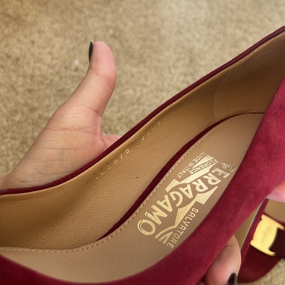 New in Box, Salvatore Ferragamo Pimpa Heels, 7.5 - Picture 7 of 9